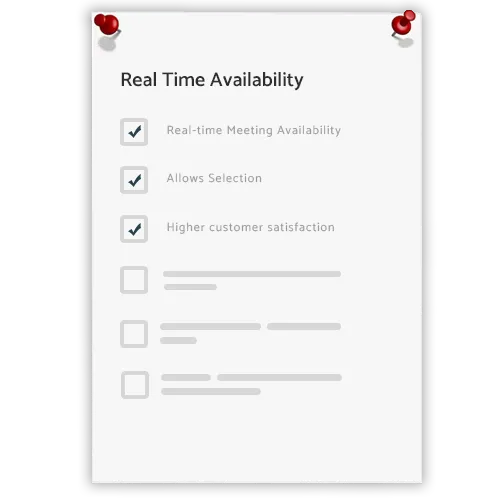 REal-time-availability